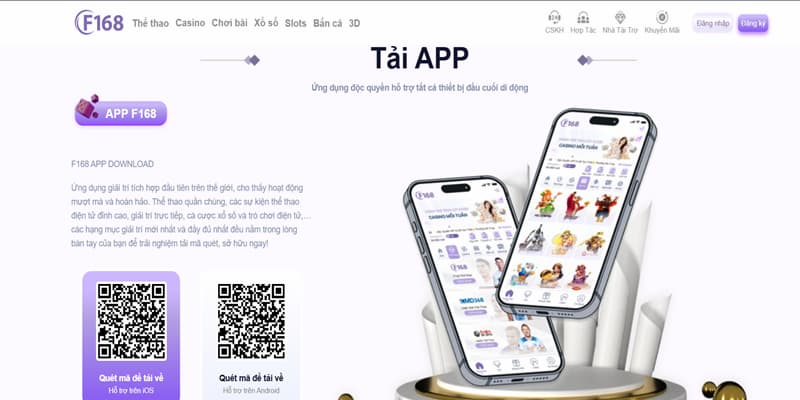 Tải app để cá cược dễ dàng hơn và không lo chặn link